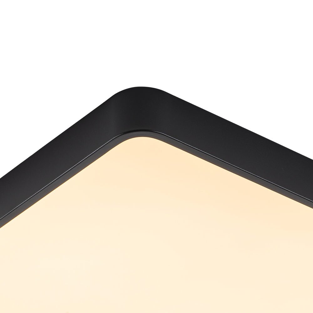 Scandinavian Wood Flush Mount Ceiling Light With Remote Dimming — Greenwich Home & Living