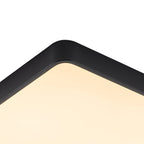 Scandinavian Wood Flush Mount Ceiling Light With Remote Dimming — Greenwich Home & Living