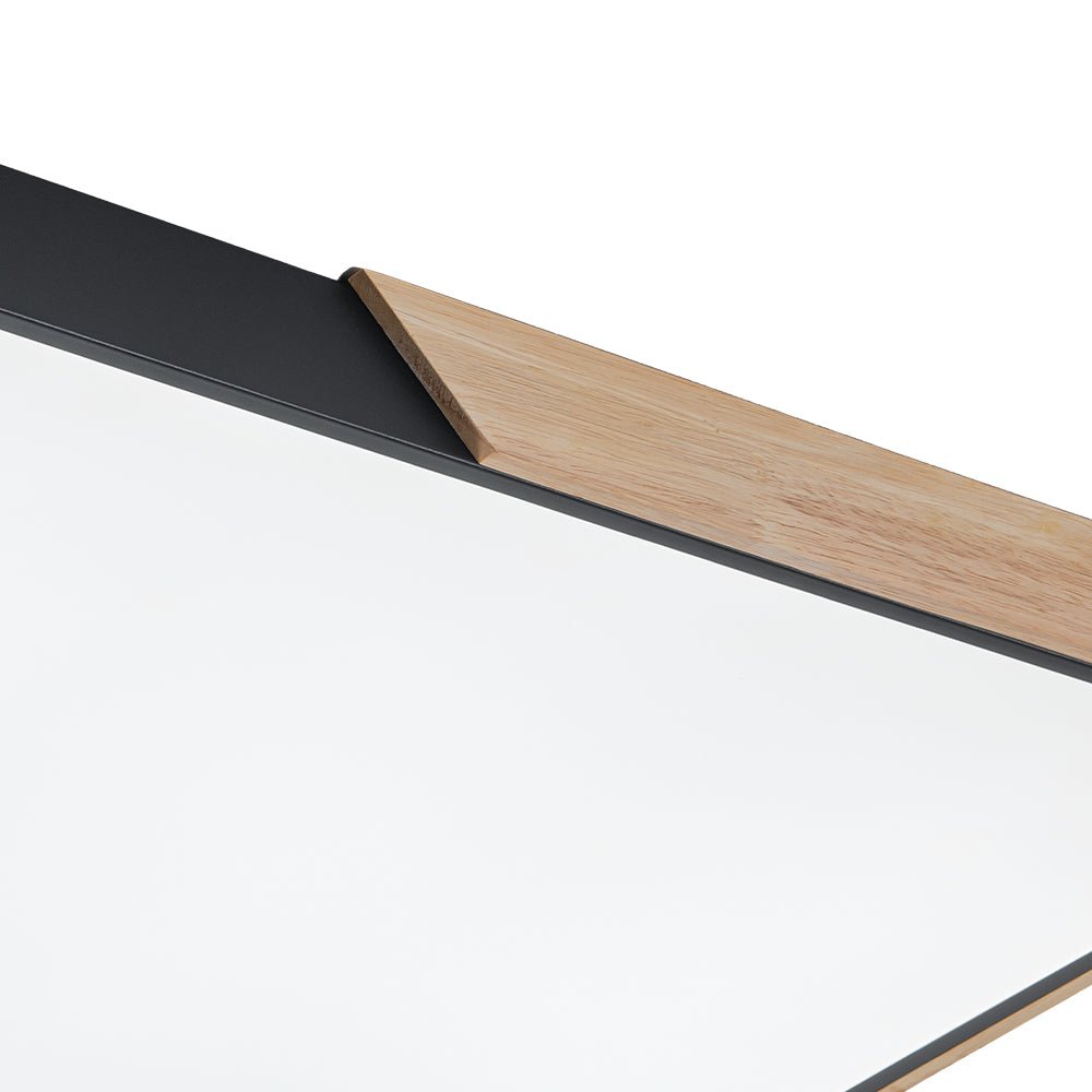 Scandinavian Wood Flush Mount Ceiling Light With Remote Dimming — Greenwich Home & Living