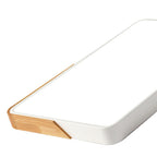 Scandinavian Wood Flush Mount Ceiling Light With Remote Dimming — Greenwich Home & Living