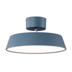 Modern Metal Semi-Flush Mount Ceiling Light for Living Room — Greenwich Home & Living