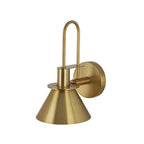 Modern Iron Wall Sconce With Warm LED Glow — Greenwich Home & Living