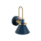 Modern Iron Wall Sconce With Warm LED Glow — Greenwich Home & Living