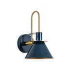 Modern Iron Wall Sconce With Warm LED Glow — Greenwich Home & Living