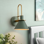 Modern Iron Wall Sconce With Warm LED Glow — Greenwich Home & Living